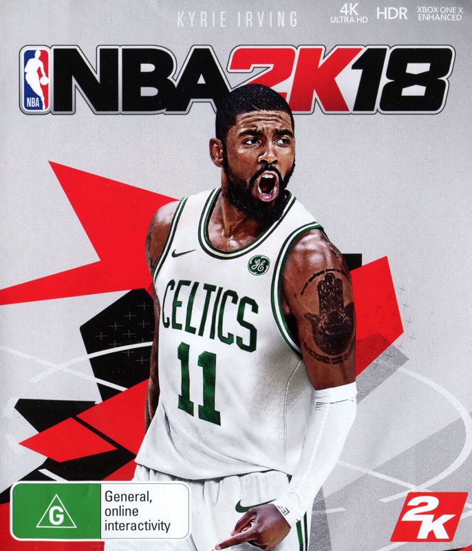 NBA 2K18 box art for Xbox One